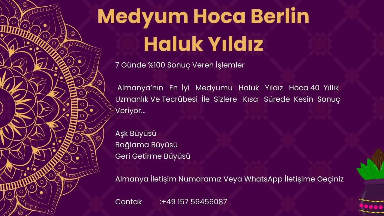 Medyum Hoca Berlin Almanya