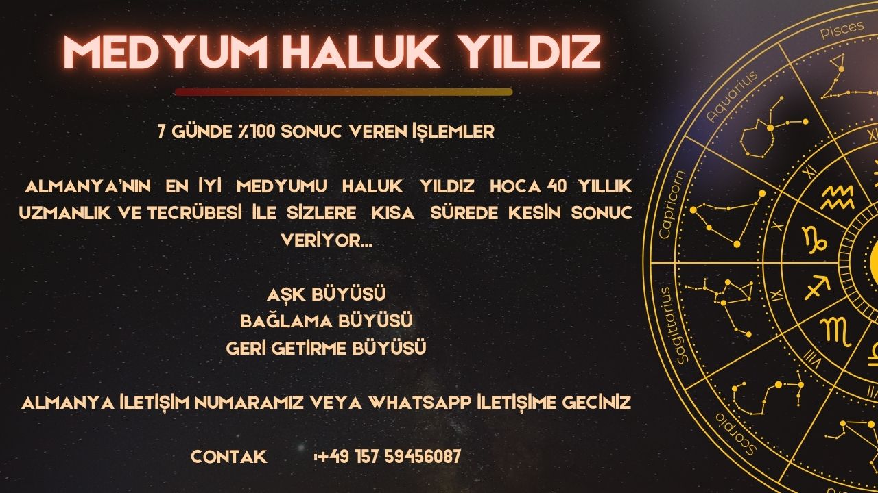 Medyum Hoca Münih Almanya