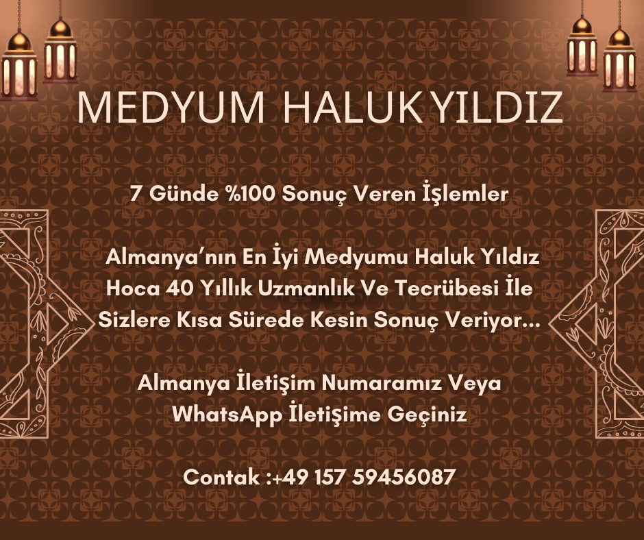 Büyü Yapan Hoca Almanya