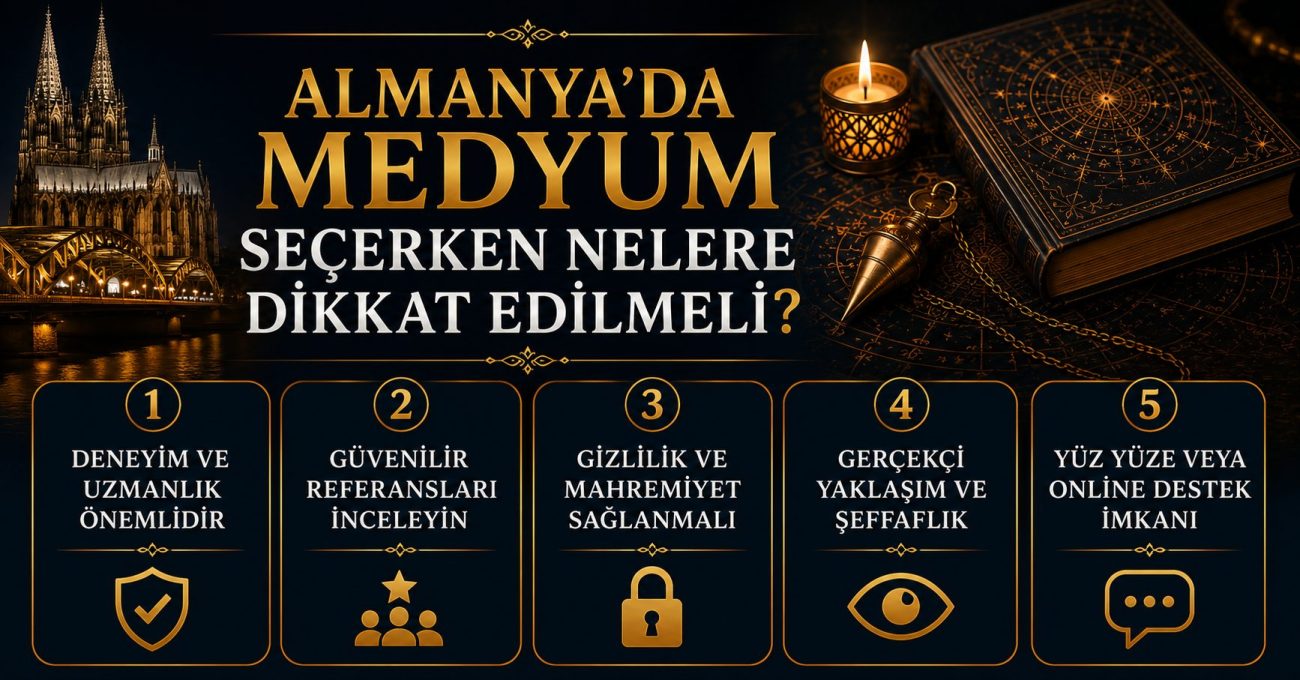 Almanya’da Medyum Seçerken Nelere Dikkat Edilmeli
