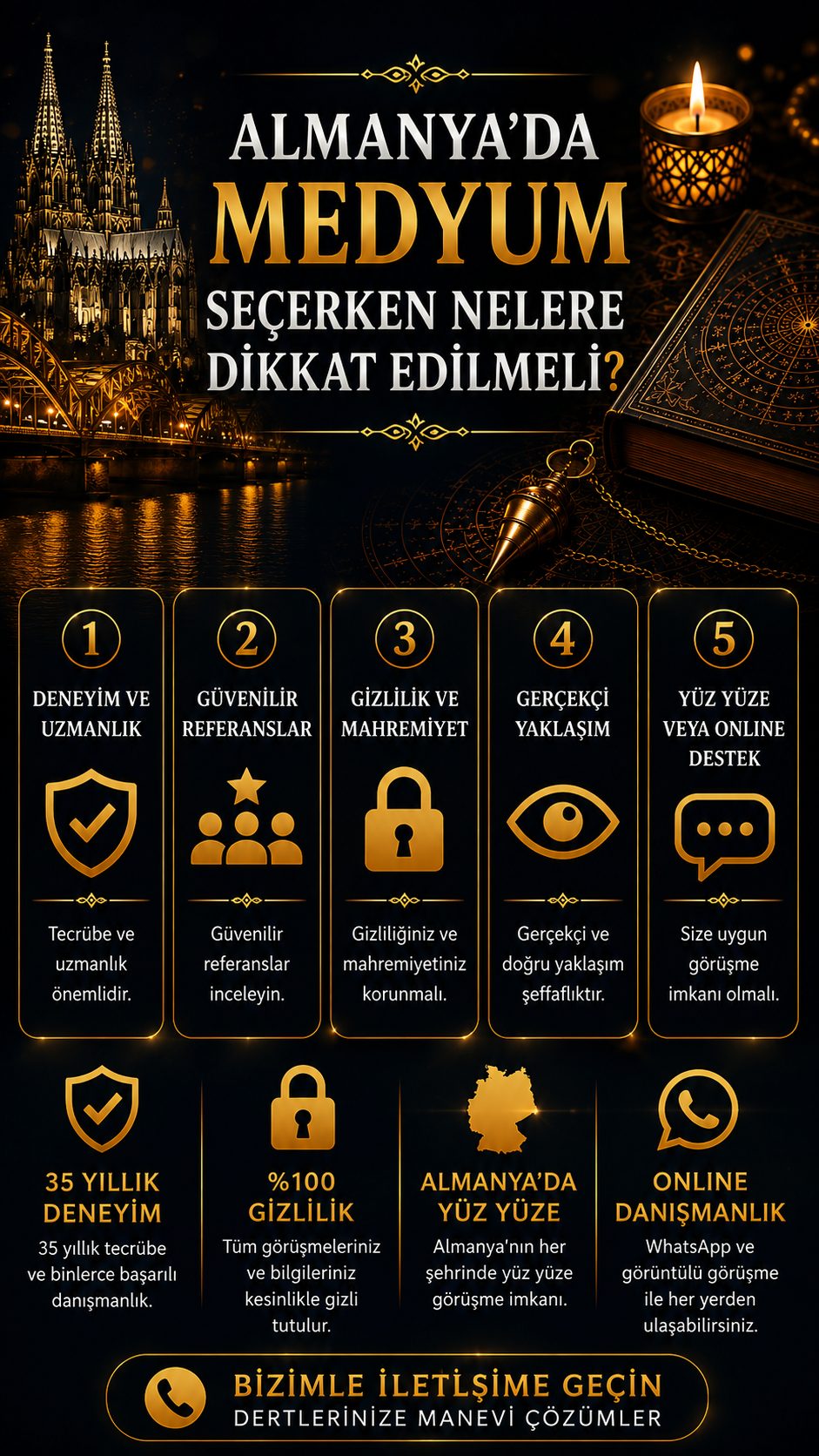 Almanya’da Medyum Seçerken Nelere Dikkat Edilmeli